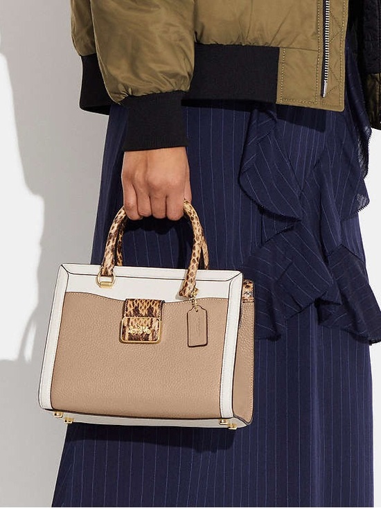Coach Handbags - Coach Grace Carryall In Colorblock